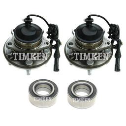 Jaguar Wheel Bearing and Hub Assembly Kit - Front and Rear XR81723 - Timken 2880853KIT